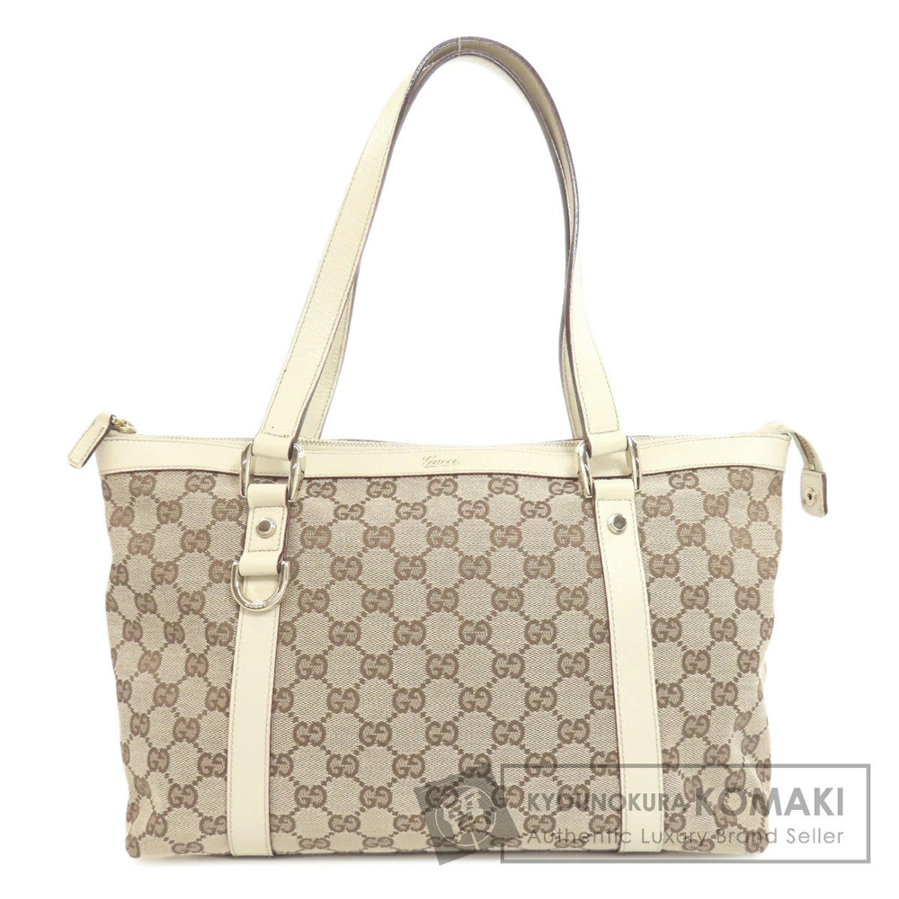 Gucci Abbey GG Tote Bag Canvas